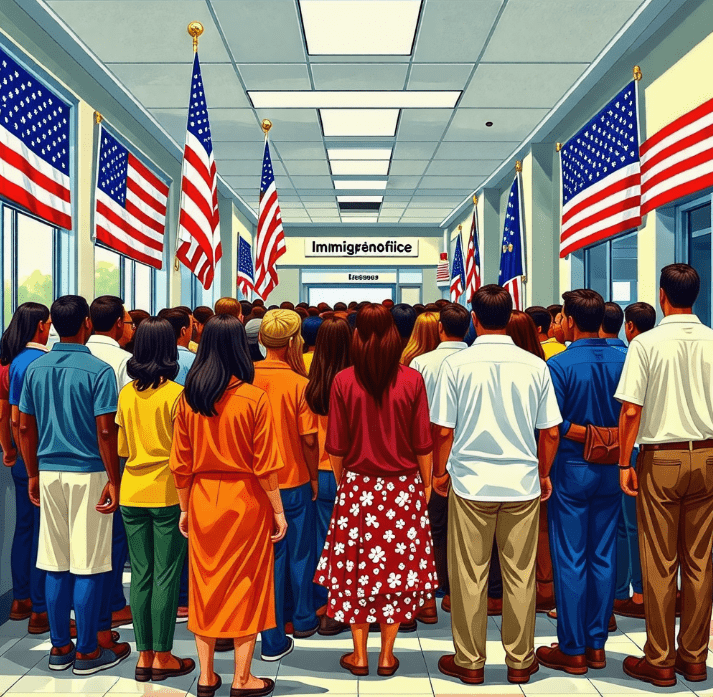 미국이민자입국