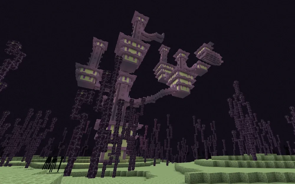 마인크래프트 엔더시티 가는법 및 나가는법