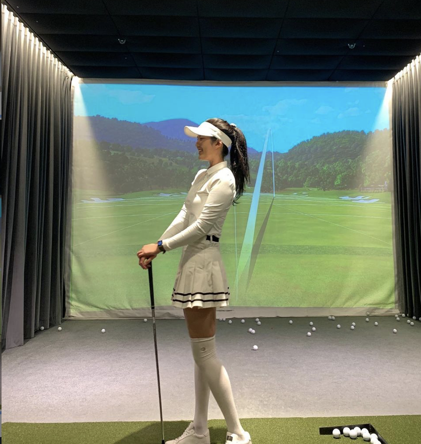 미녀 골프강사 이선재 프로 골퍼