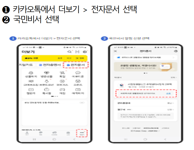 국민비서-신청방법