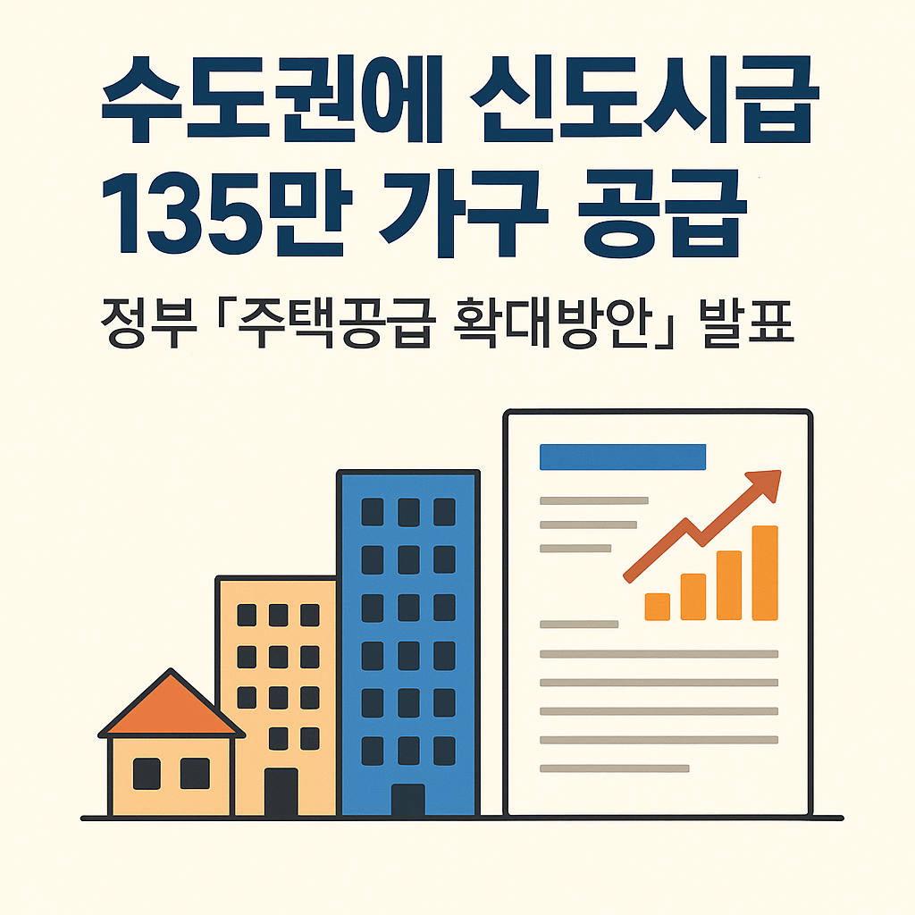 정부 ‘주택공급 확대방안’ 한눈에 보기