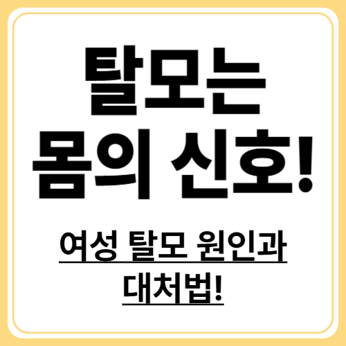 여성 탈모! 갱년기 탓 만은 아닙니다 : 40대 여성의 진짜 탈모 원인