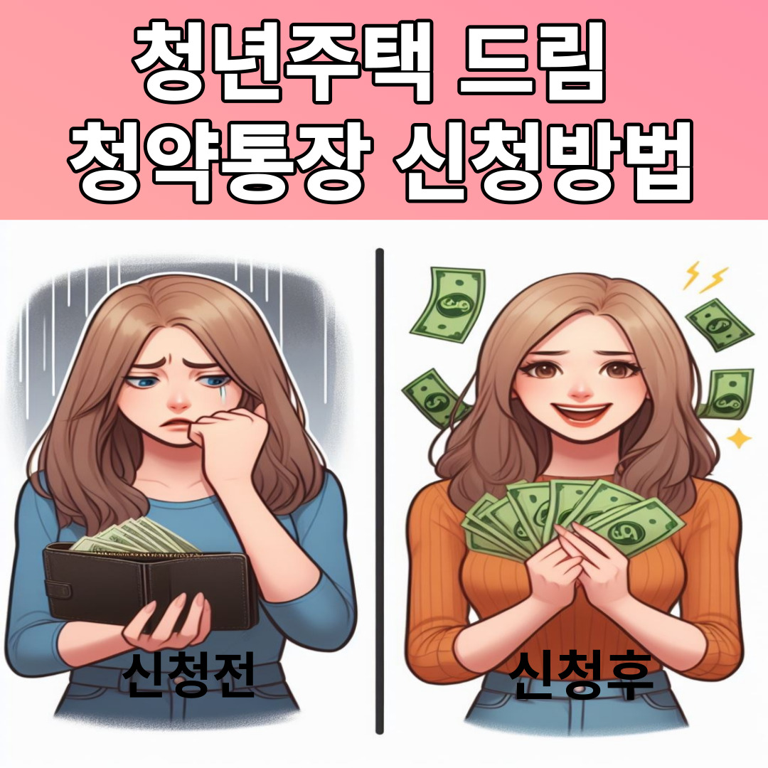 청년주택드림 청약통장 신청방법