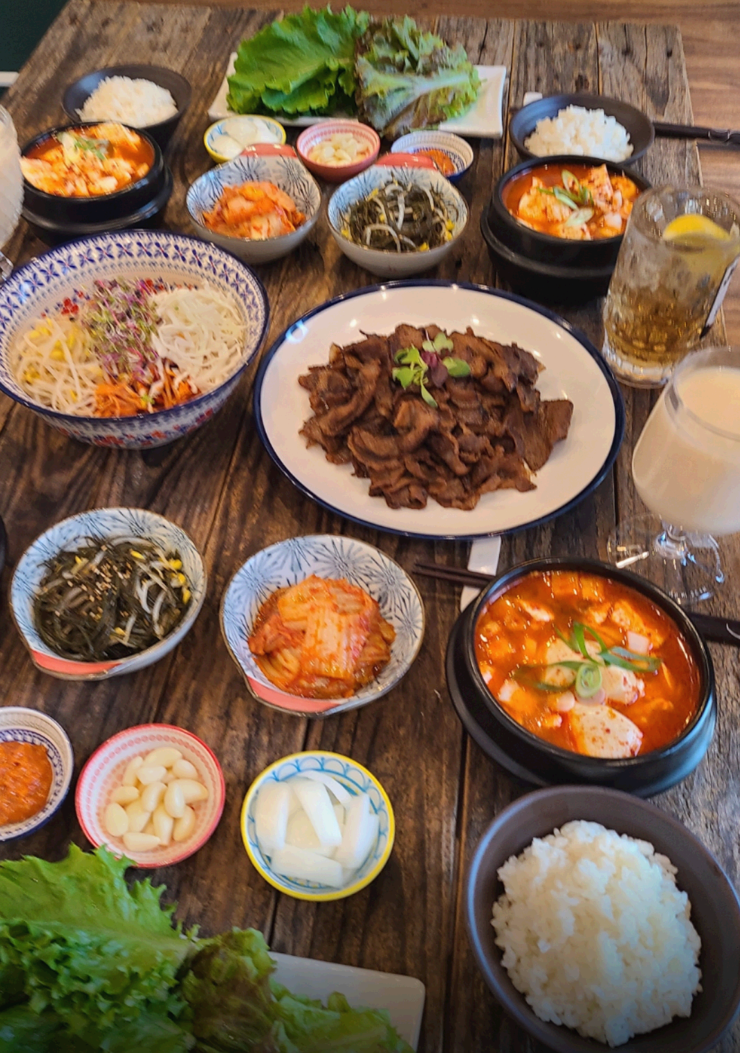 불백 한상