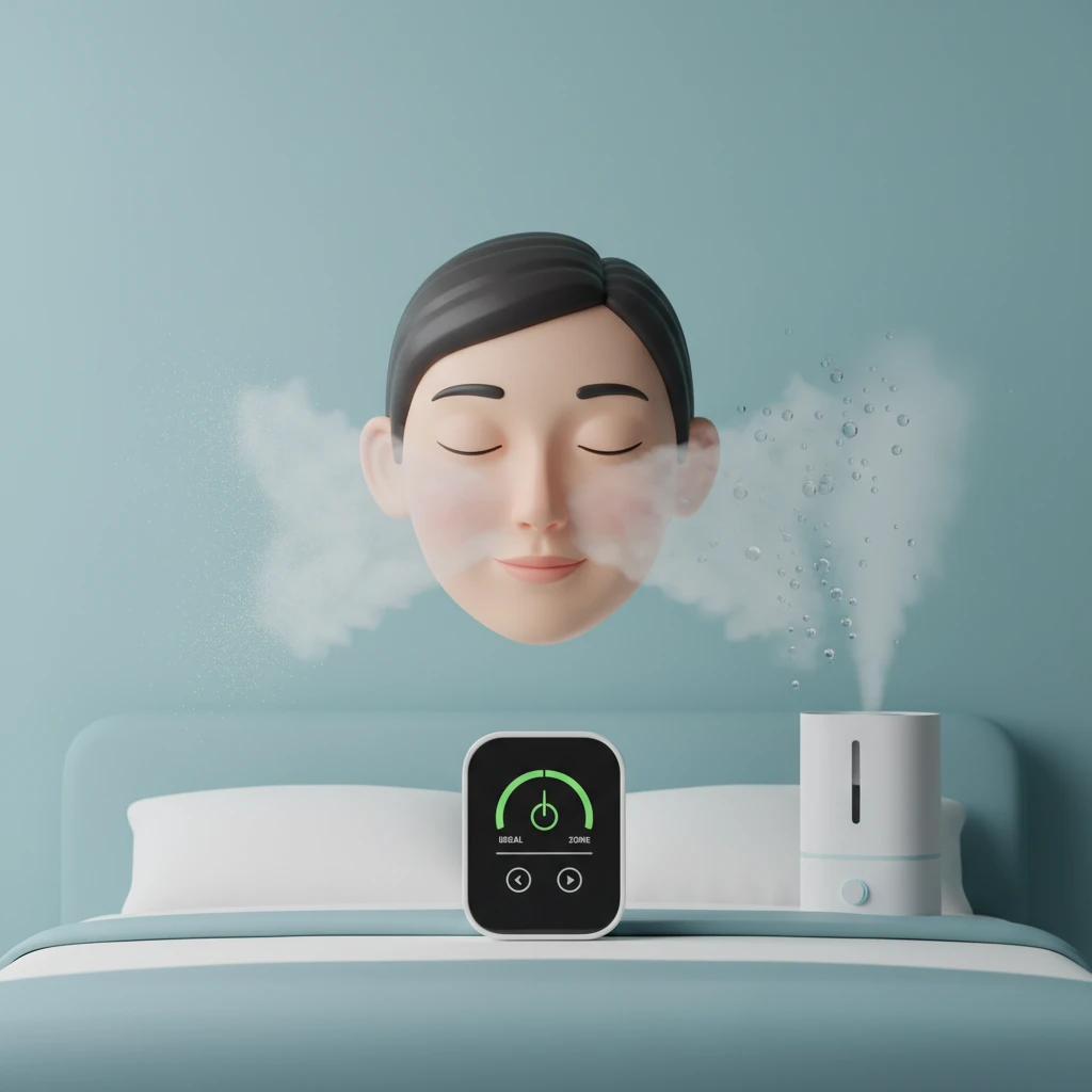 알레르기 비염 환자를 위한 가습기 청..