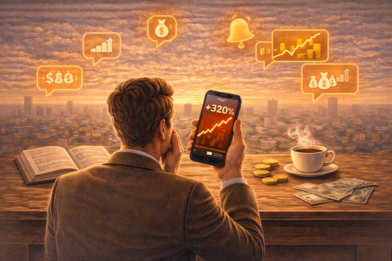 SNS 투자 정보의 함정 관련 이미지