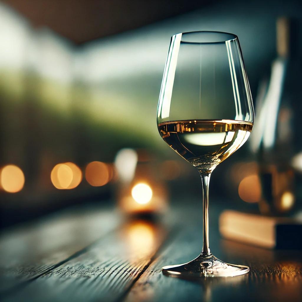화이트와인 잔