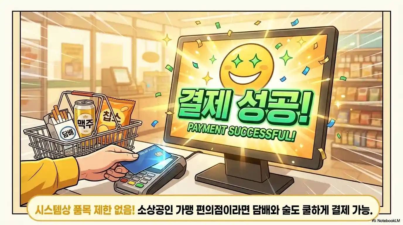 고유가 피해지원금으로 편의점에서 살 수 있는 품목