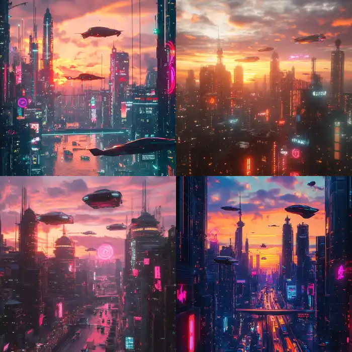 chaos 값을 0으로 설정해서 만들어진 이미지 3