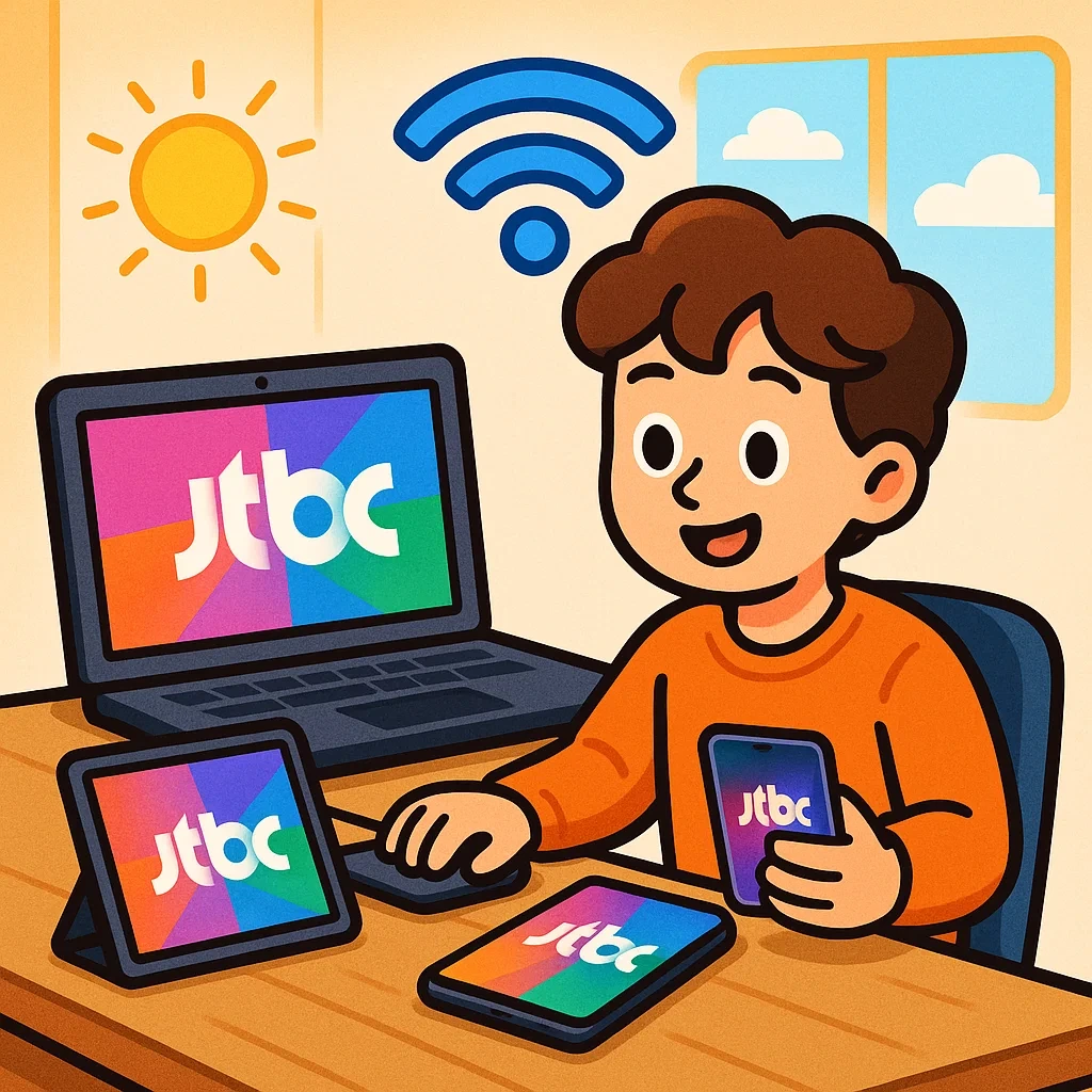 JTBC 실시간 TV 시청 준비물