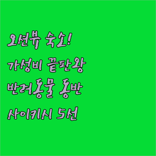 오이타현 사이키시 여행 숙소 추천 5..