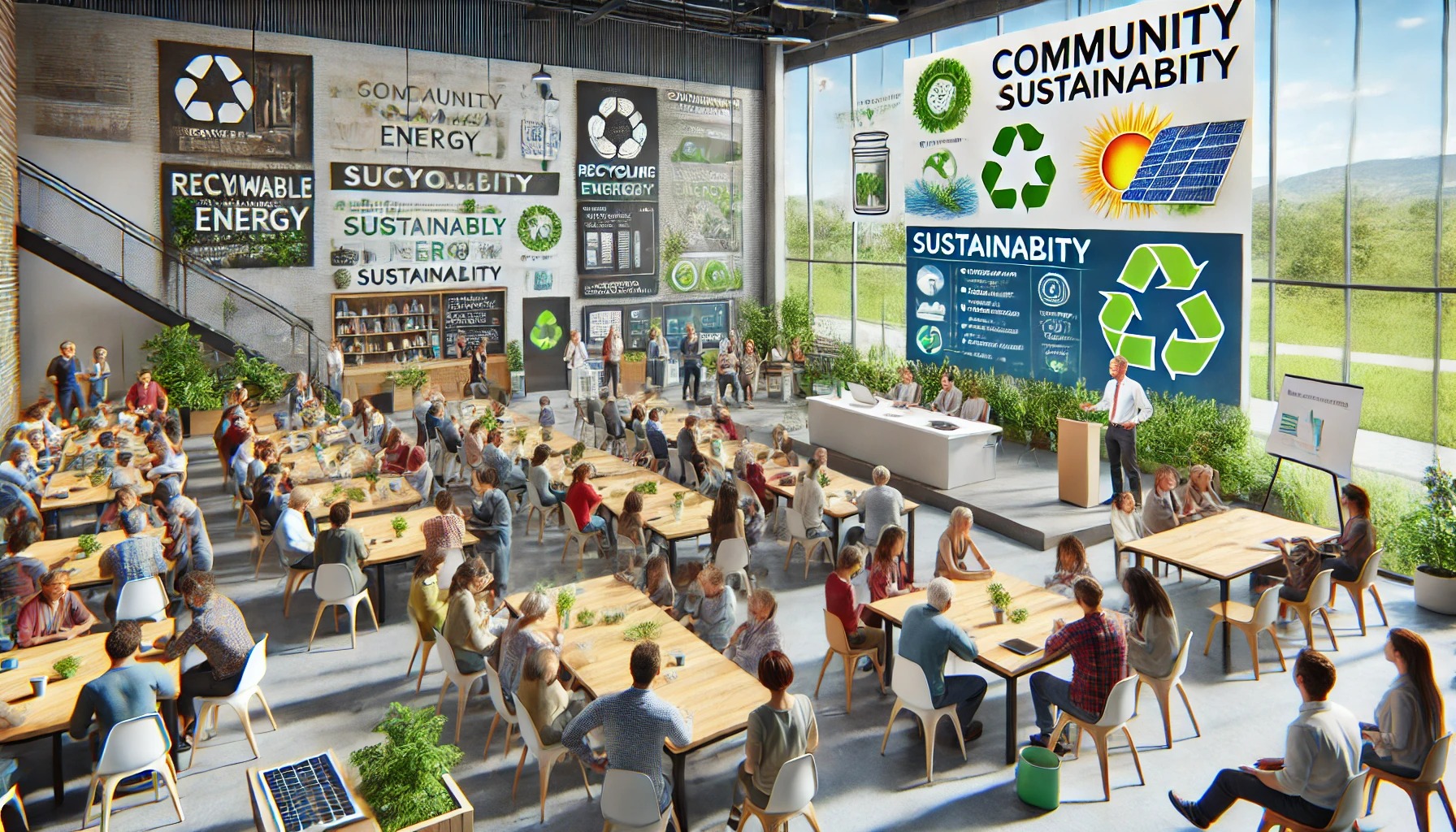 지속 가능성에 대한 워크숍, 세미나