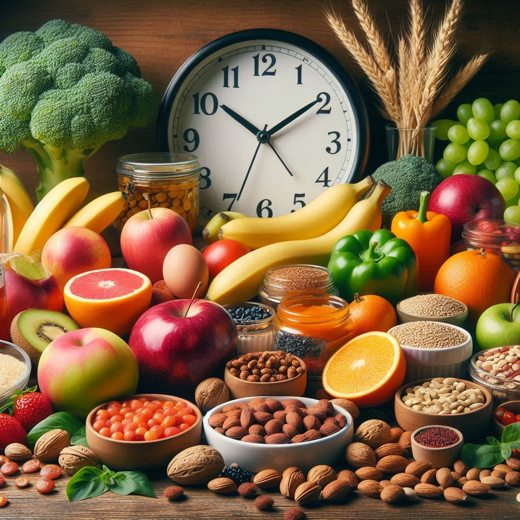 균형 잡힌 식단을 위한 식재료들