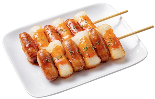 한국의 분식 소떡소떡