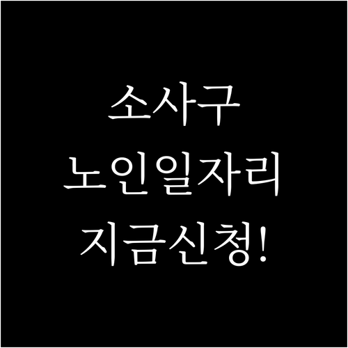 부천 소사구 시니어클럽 일자리 종류 ..