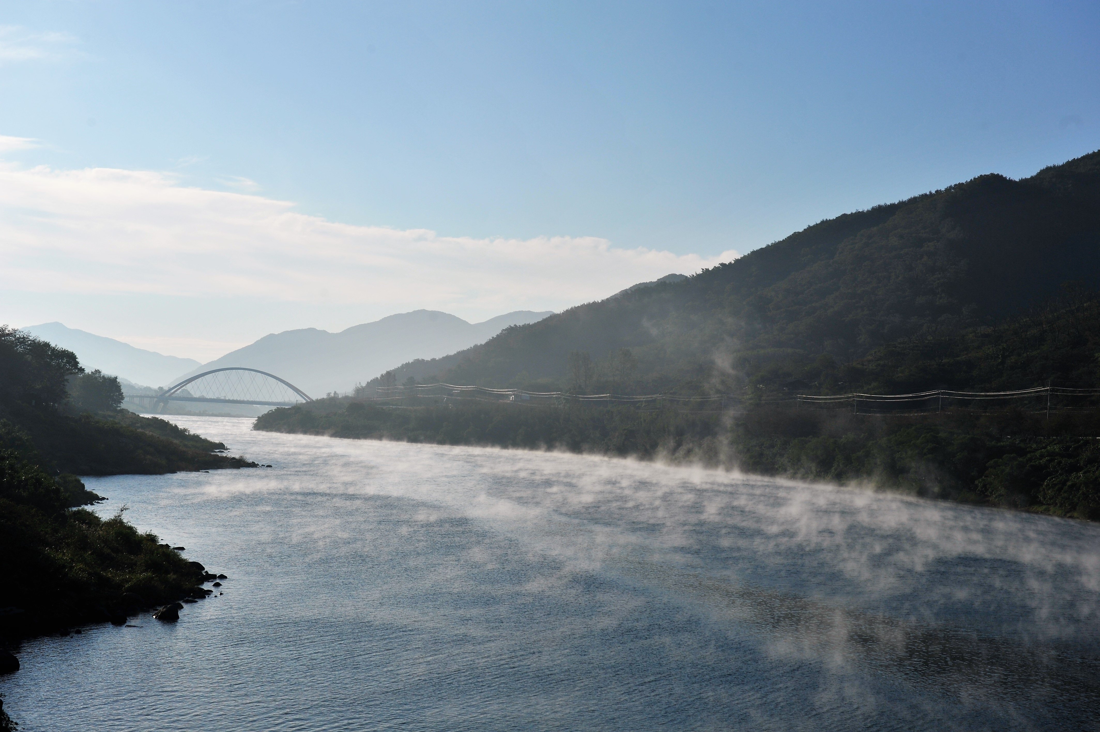 섬진강 전경 풍경 관련 사진