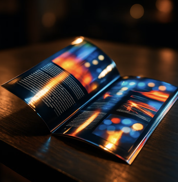 시선을 사로잡는 반짝이, 유광코팅