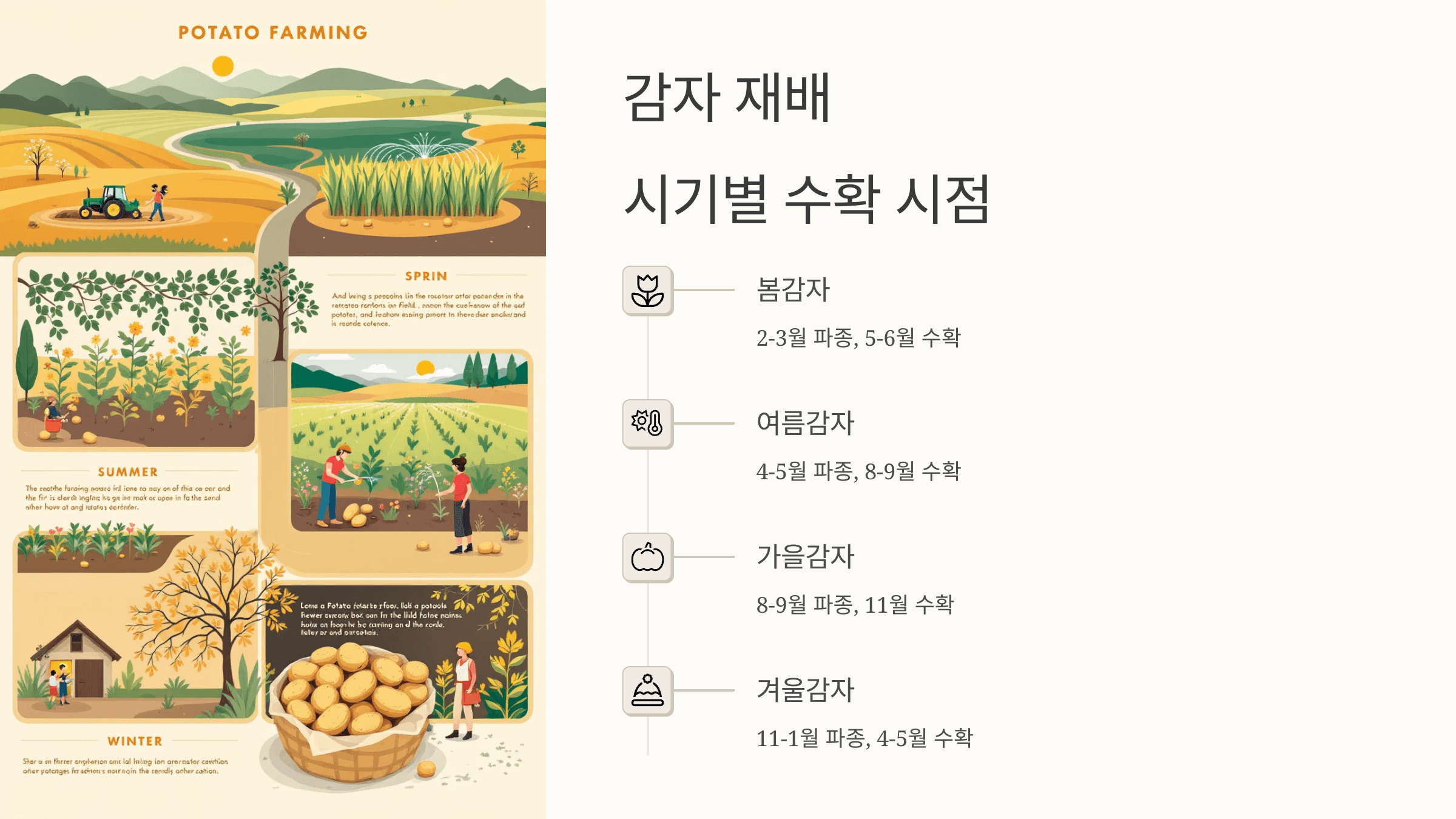 감자 사진입니다.