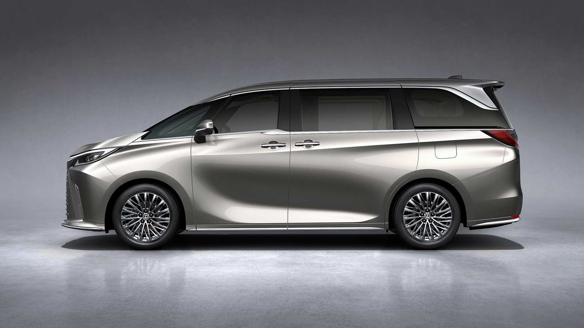 일본 프리미엄 브랜드 렉서스가 상하이 오토쇼에서 신형 하이브리드 미니밴 'LM'을 공개했다.