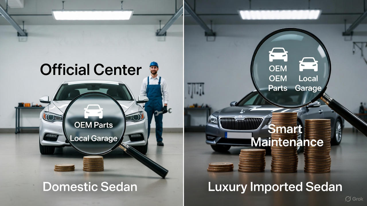 수입차 유지비 관련 사진