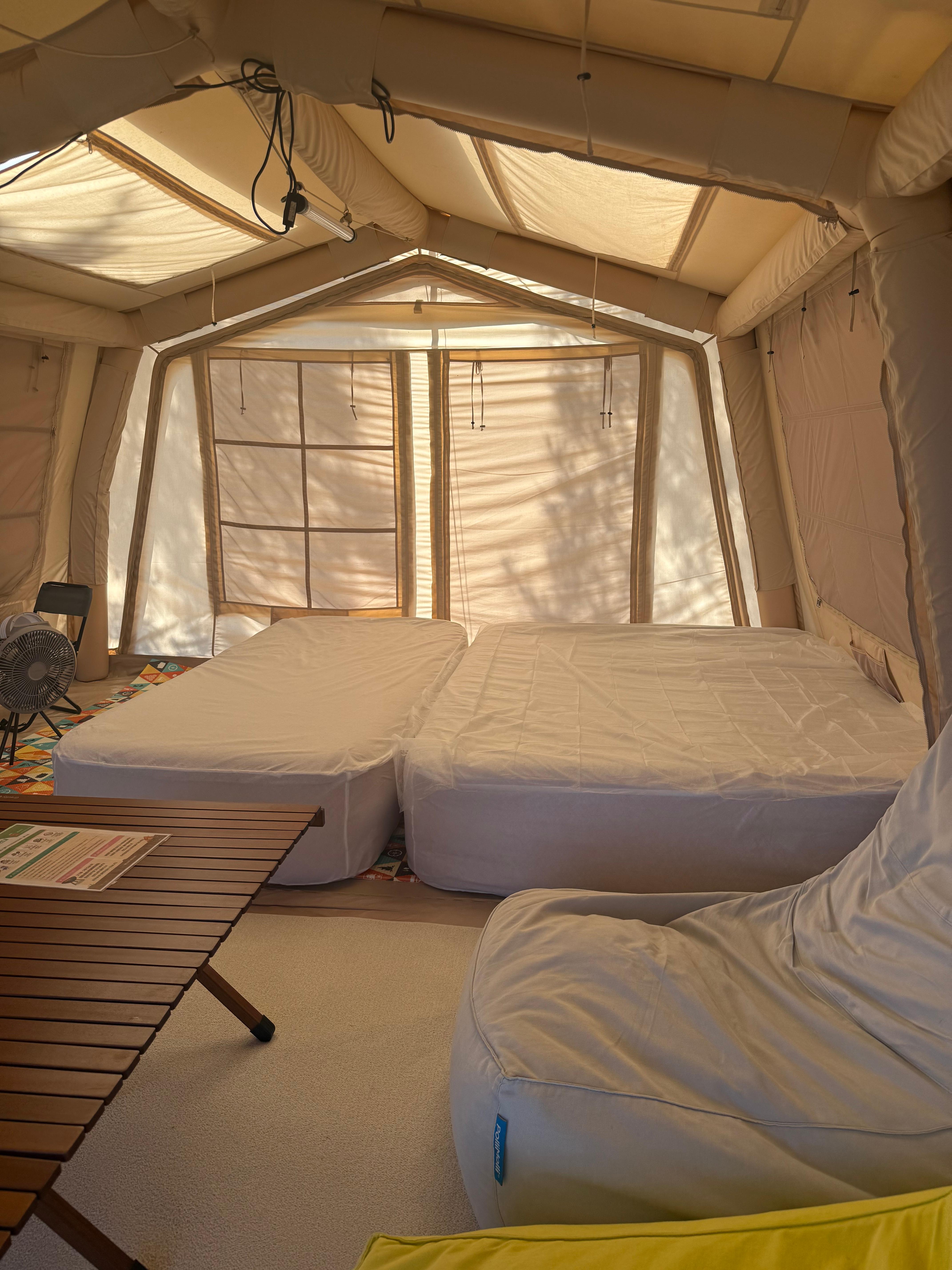 원더캠핑 말굽폭포 글램핑 내부4