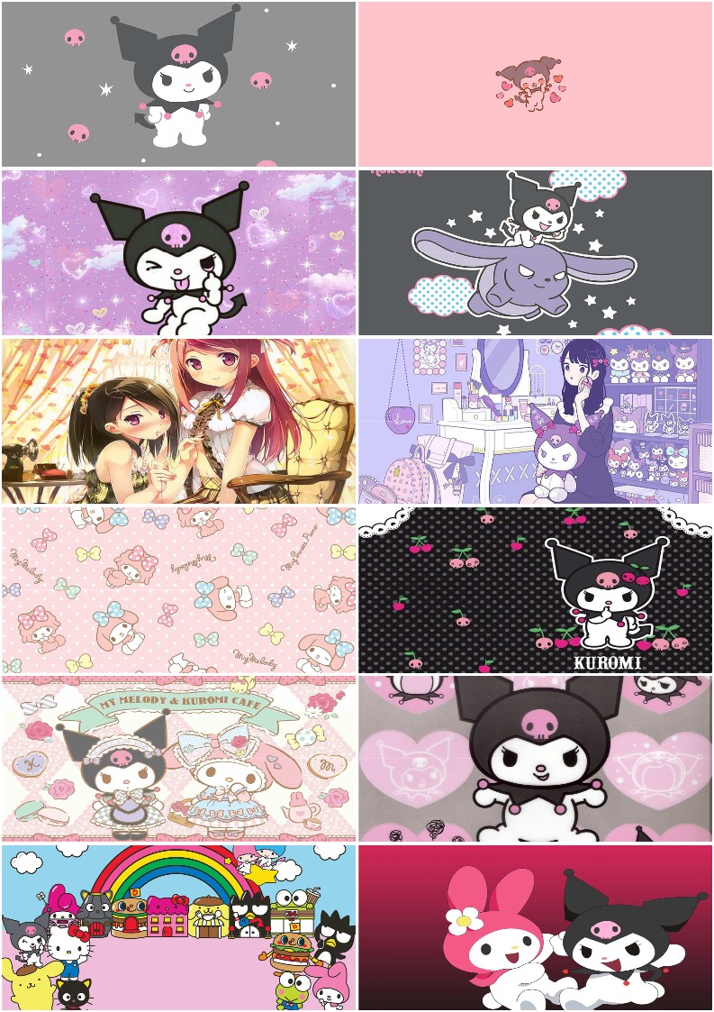 쿠로미 컴퓨터 노트북 배경화면