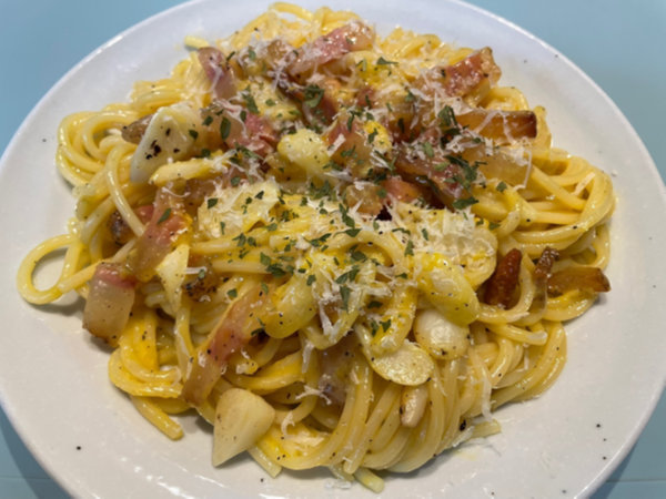 반찬 필요 없는 요리 - 오리지널 정통 까르보나라 한그릇