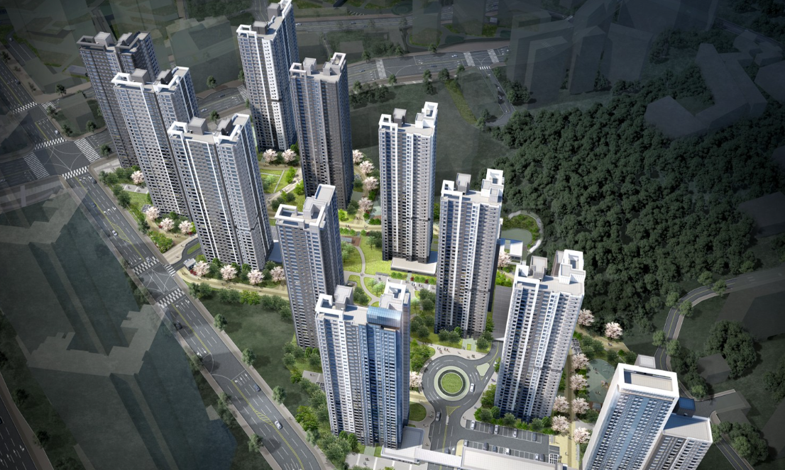 의왕시청역 sk view ipart 조감도