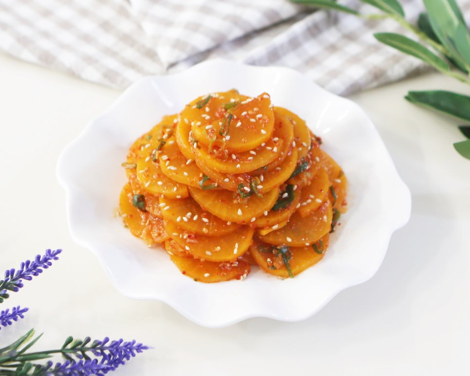 단무지무침