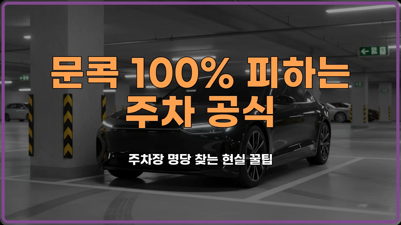 주차잘하는법
