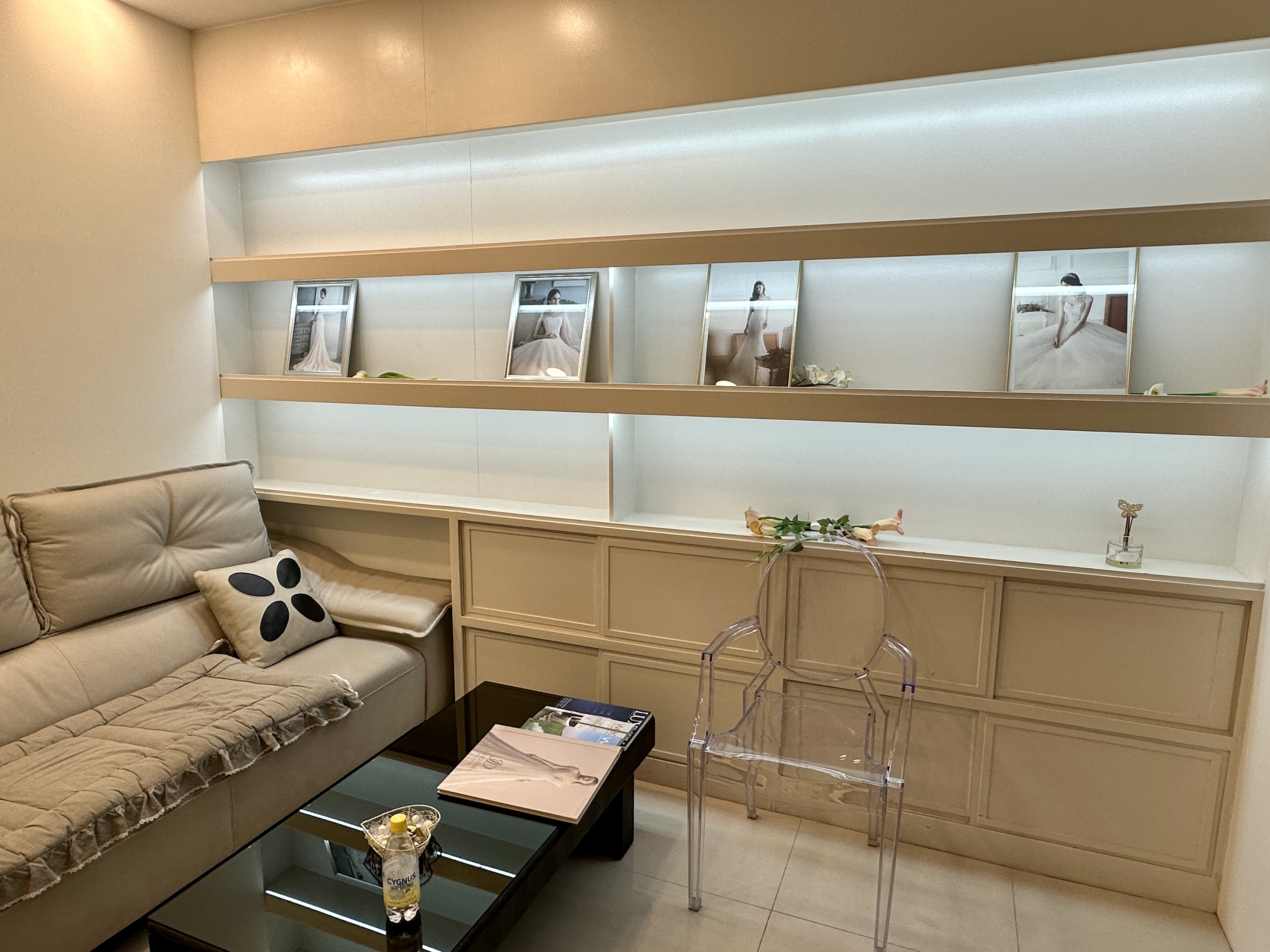 장다인웨딩 드레스 입어보는 곳 대기공간