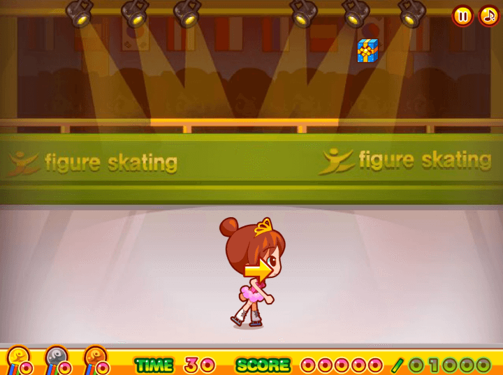 피겨-그랑프리-다음-플래시게임-시작-화면