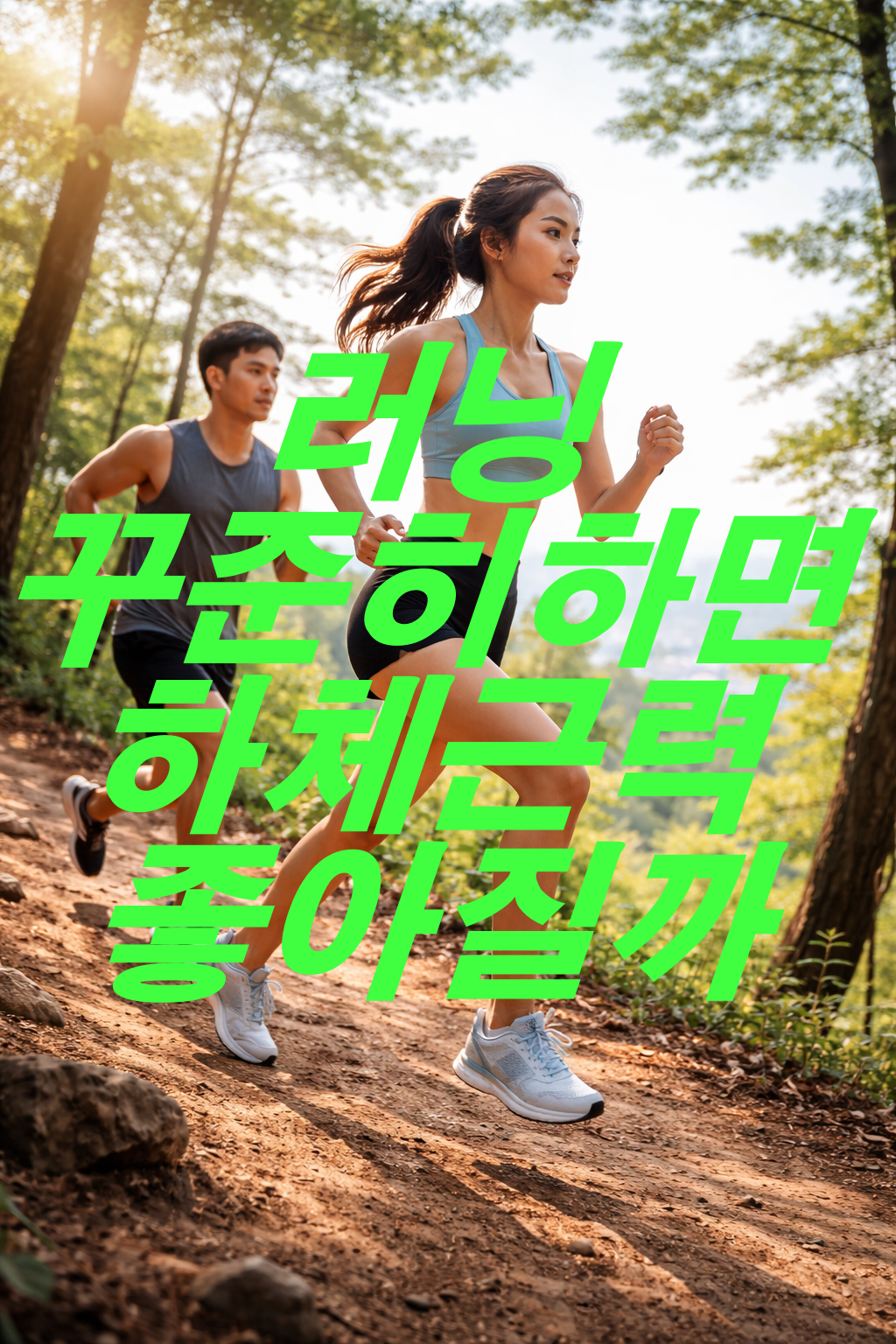 러닝을 꾸준히 하면 하체 근력이 좋아질까