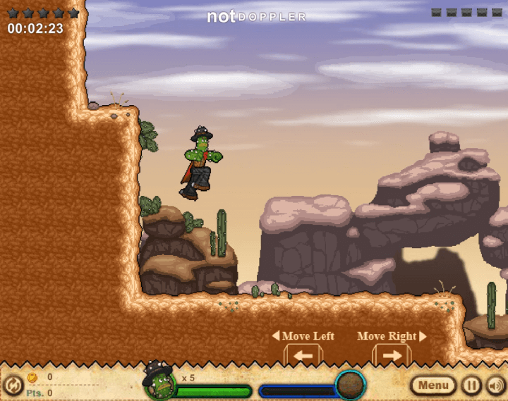 캑터스-맥코이-선인장-플래시게임-시작-화면