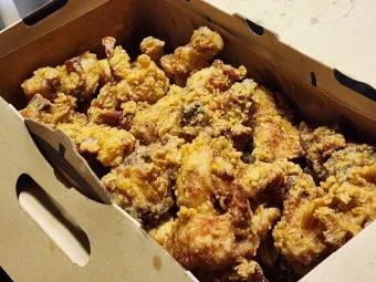 노랑통닭 메뉴 추천 갈릭인더딥 순살3종 엄청큰 후라이드 가격_8