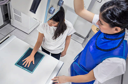 어린이 손목 X-RAY 이미지사진