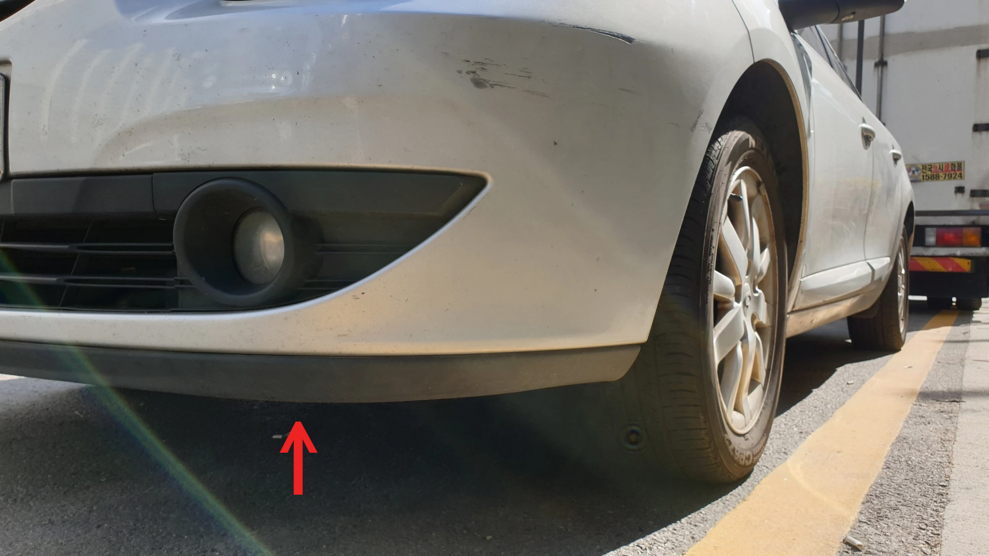 안개등 램프 커버 위치