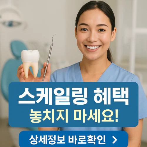 스케일링 의료보험 비용 혜택