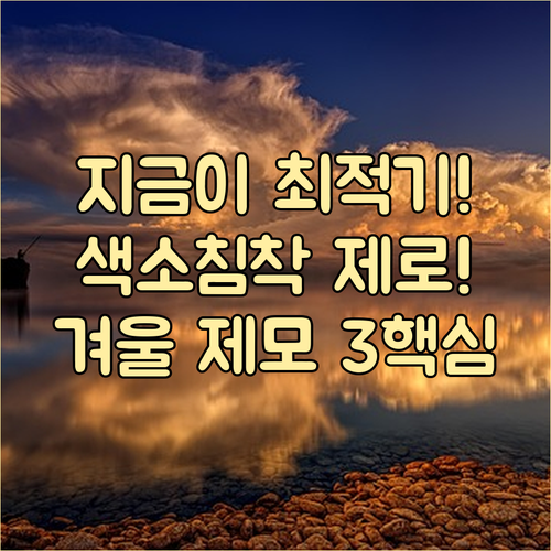 색소침착 걱정 없이 전신 제모 겨울 ..