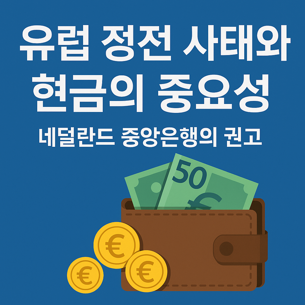 네덜란드 중앙은행의 권고