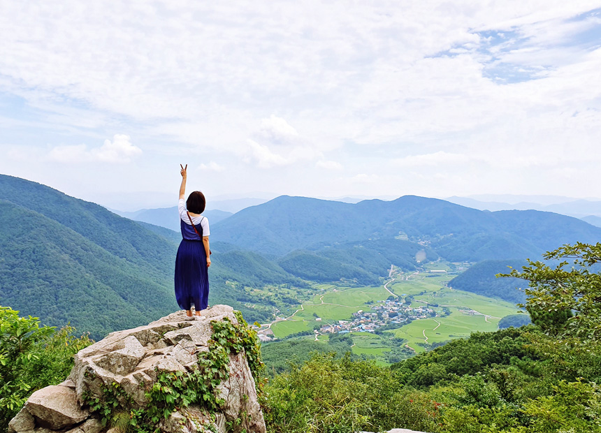 화랑의언덕 명상바위