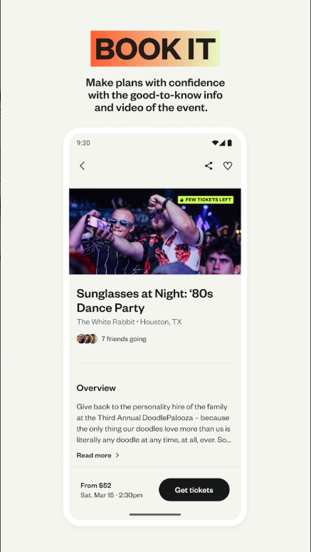 Eventbrite App, 놓칠 수 없는 이벤트를 한곳에서 보기