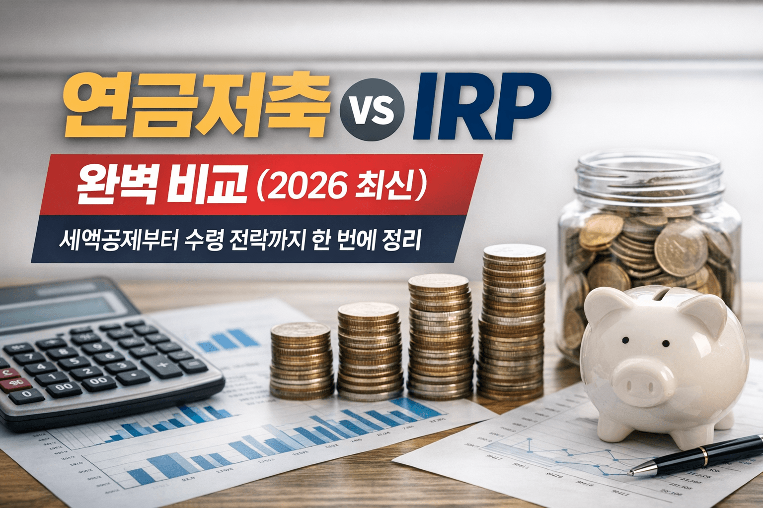 연금저축 vs IRP 완벽 비교