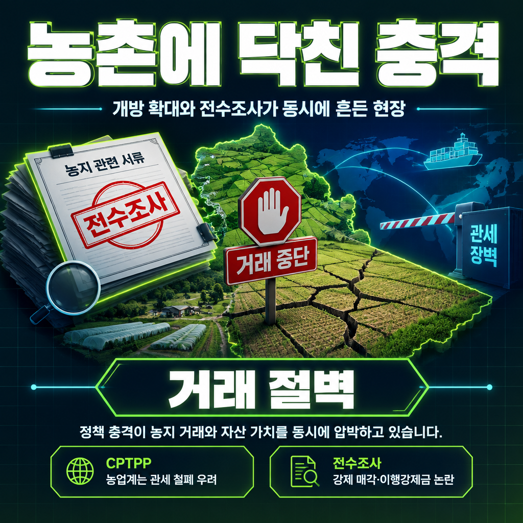 농촌에 닥친 충격