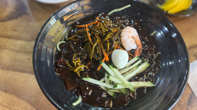 우도 톳짜장면