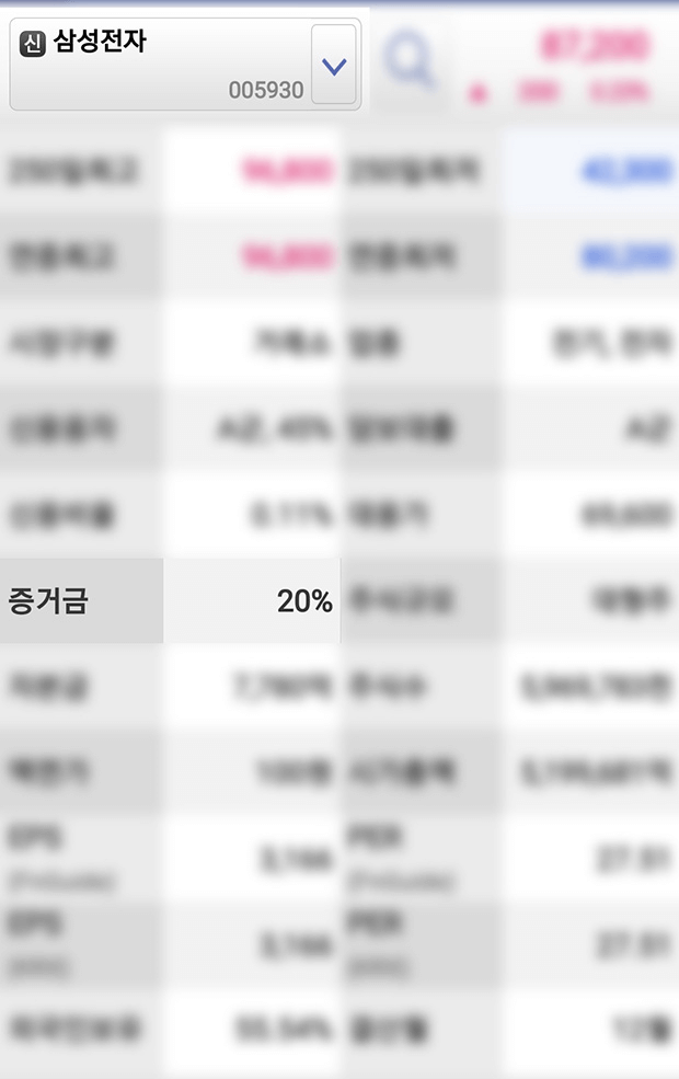 증거금율 예시 이미지