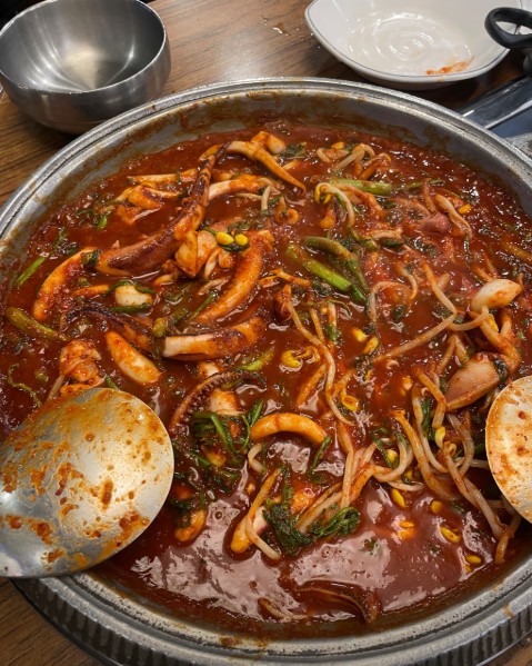 군산오징어 메뉴 이미지