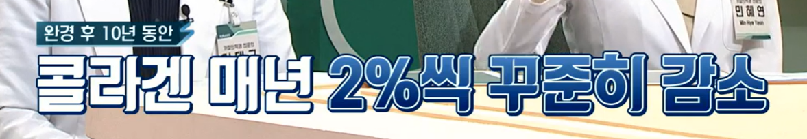 콜라겐과 엘라스틴이 중요한 이유