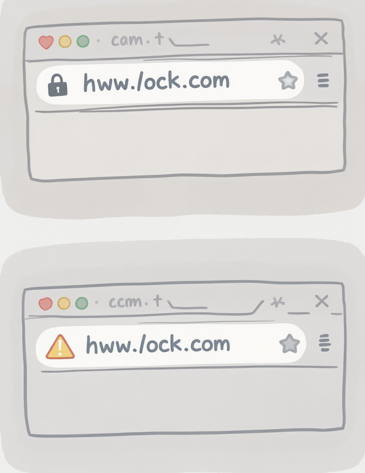 주소창의 자물쇠, 그냥 장식이 아니에요