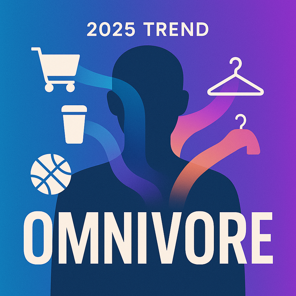 2025 옴니보어 소비 트렌드 - 경계 없는 개인 맞춤 소비의 시대